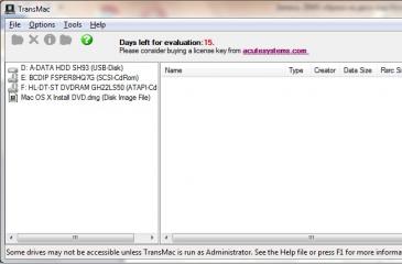 DMG образа на диск под Windows